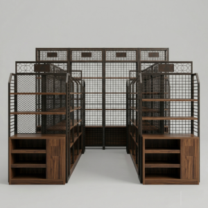 Modular Wooden Rack System