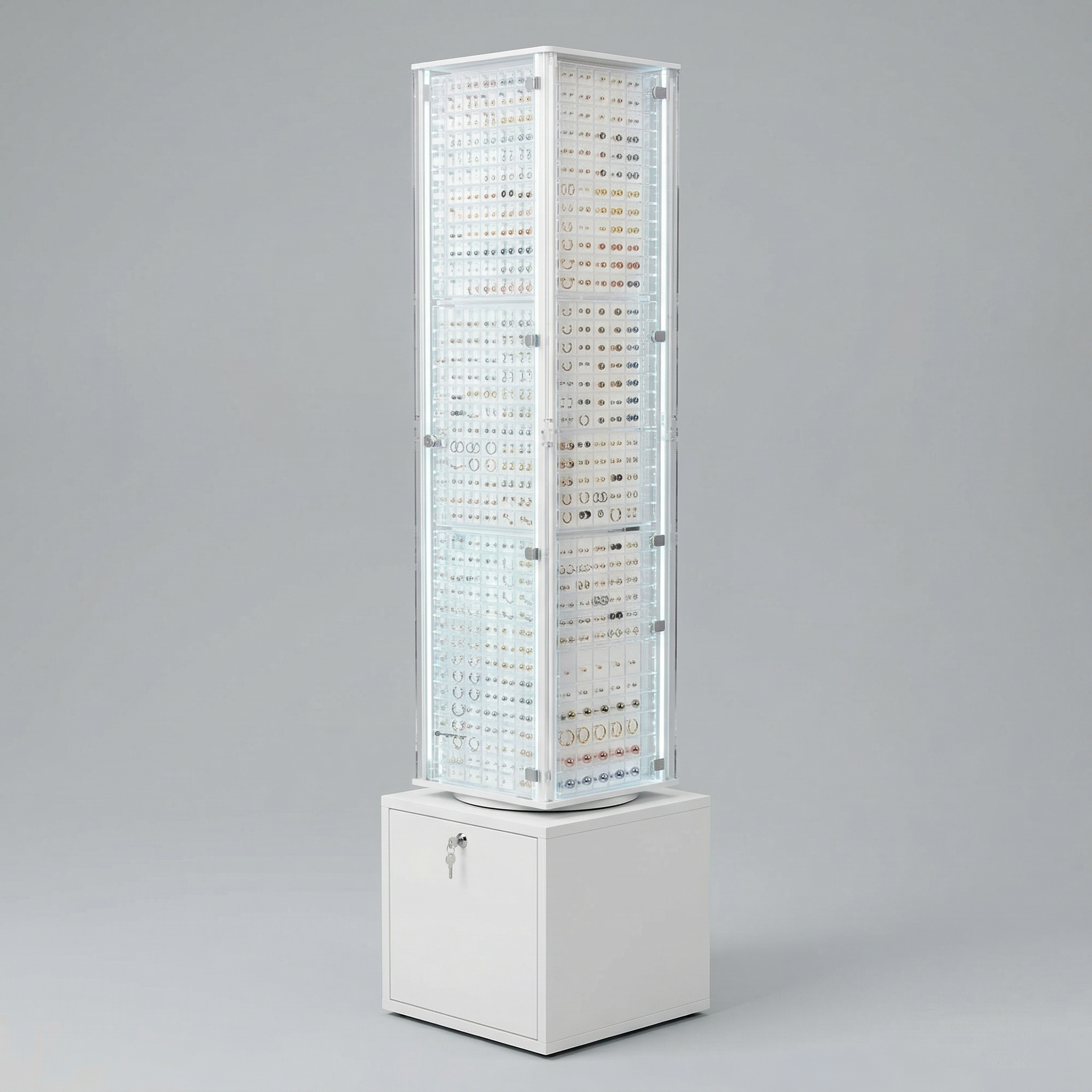 Rotating Display Tower β Floor Display Racks Houston TX