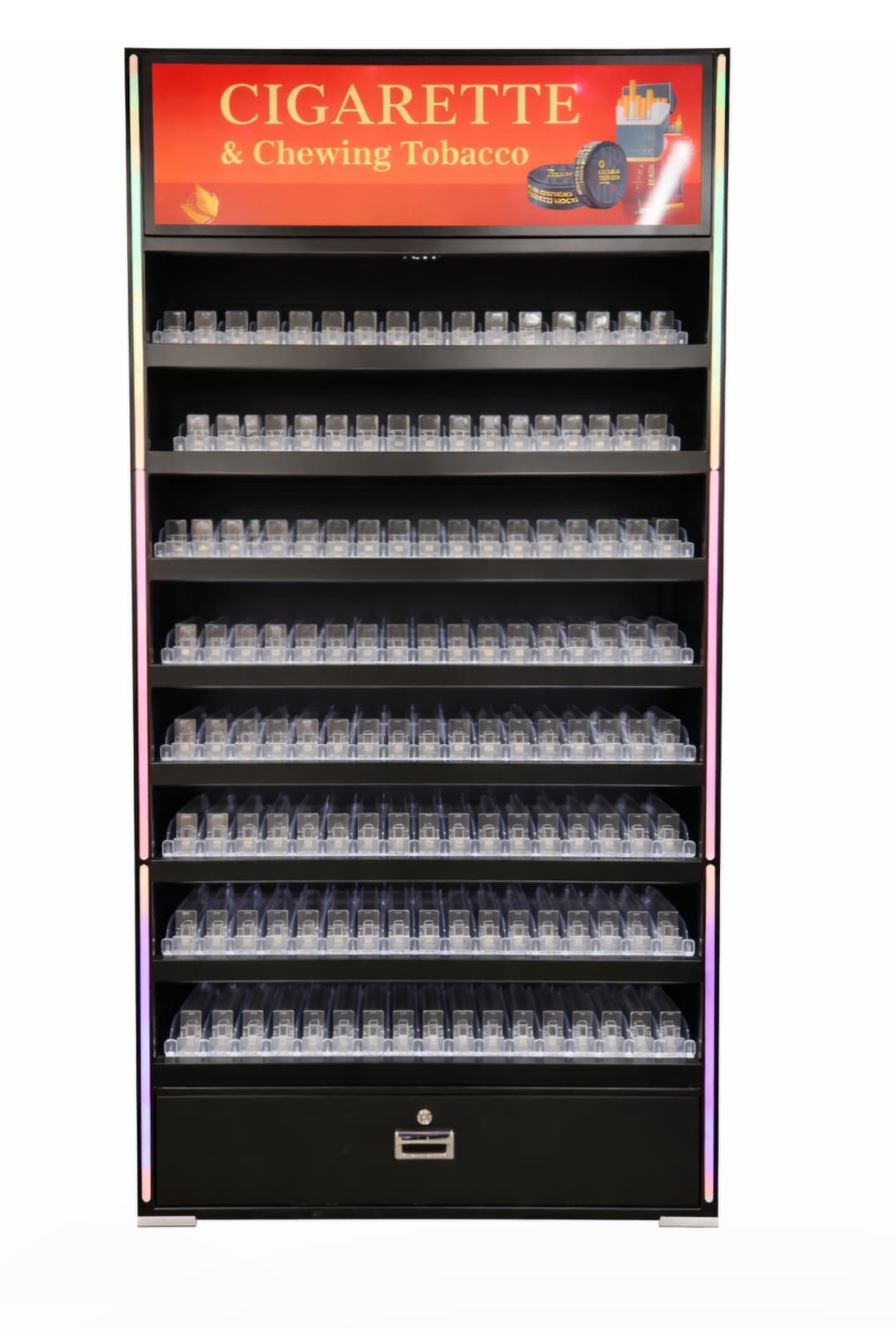 4 Feet Cigarette Display Adjustable Pusher