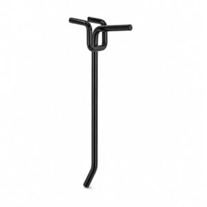 6 Inchs Peg Hook - Black
