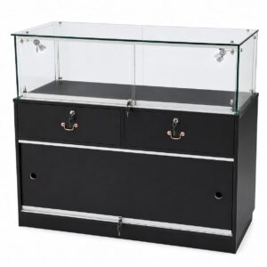 Jewelry C Display Showcase - Design 1_Back